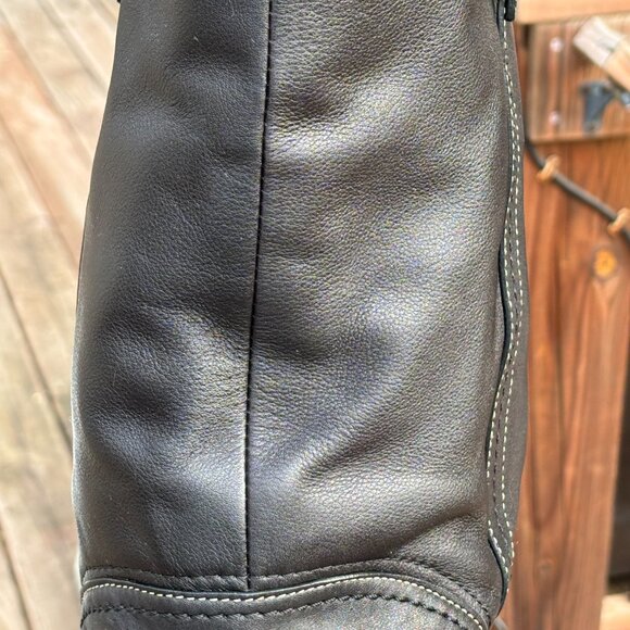 Coach Black Tote #F12607 - Picture 5 of 10